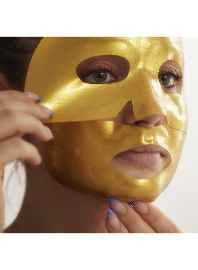 Rodial قناع هيدروجيل سم النحل من روديال x4 - تكبير احترافي للبشرة الباهتة، سم النحل وحمض الهيالورونيك، تقنية الجلد الثاني لتخفيف التجاعيد 4 عبوات - Image 3